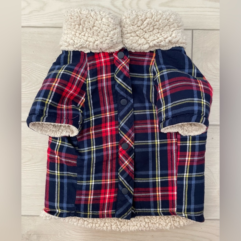 Aerie Fuzzy Flannel Sweater